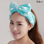 ヘアバンド 洗顔用 ターバン ヘッドバンド レディース ヘアアクセサリー 洗顔 入浴 お風呂 シャワー リボン おしゃれ かわいい