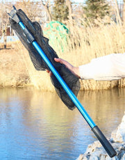 たも網 伸縮式 ランディングネット 210cm タモ網 三角形 釣り用具 フィッシング 海釣り 持ち運び 折りたたみ コンパクト アウトドア