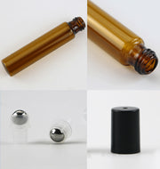 アトマイザー ロールオン 詰め替え容器 3ml 5ml 10ml ミニボトル クリア 透明 コスメ 香水 アロマ オイル 化粧水 塗る 持ち歩き 携帯用