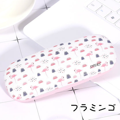 メガネケース ハード 眼鏡ケース デザイン豊富 カラフル リーフ 商品画像4