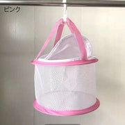 平干しネット 物干しネット 上蓋付き 洗濯用品 折りたたみ 型崩れ防止 メッシュ メイクブラシ メイクスポンジ パフ 室内干し 屋内 屋外 通気性