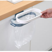 ゴミ袋ホルダー ゴミ袋スタンド 壁掛け キッチン用品 収納用品 シンク扉 引き出し ゴミ箱 レジ袋 ポリ袋 引っ掛ける 浮かせる 吊り下げ 台所 分別 便利
