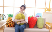 クッション 抱き枕 抱きまくら フルーツ 野菜 ふわふわ もこもこ もちもち ユニーク 可愛い インテリア 部屋飾り ソフト 柔らかい