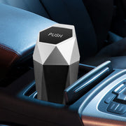 車用ゴミ箱 ダストボックス 小物入れ 収納 カー用品 車載 自動車用 小型 ミニサイズ スリム フタ付き 蓋付き コンパクト シンプル