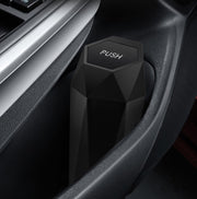 車用ゴミ箱 ダストボックス 小物入れ 収納 カー用品 車載 自動車用 小型 ミニサイズ スリム フタ付き 蓋付き コンパクト シンプル