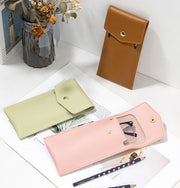 ペンケース 文房具 文具 長方形 ペン 眼鏡 小物入れ ペンポーチ 筆入れ 薄い 鉛筆 ペン 万年筆 持ち運び 勉強 仕事