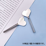 チューブしぼり器 単品 押出器 絞り器 チューブリンガー スクイーザー ホルダー ハート 無地 単色 シンプル かわいい おしゃれ キッチン 生活用品 便利グッズ エコ 歯磨き粉 調味料