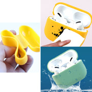 イヤホンケースカバー AirPods用 AirPods第3世代 AirPods Pro エアポッズ エアーポッズ 第三世代 保護カバー ケース ソフト シリコン シンプル カラバリ豊富