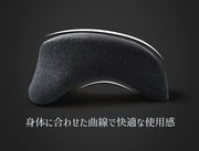 ネックピロー 4点セット 耳栓 アイマスク 収納袋付き U字型 首枕 腕枕 うつぶせ寝 枕 クッション 洗えるカバー 休憩 お昼寝 仮眠