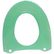 便座カバー トイレカバー O型 装着簡単 トイレ用品 ハードタイプ 丸洗いOK 洗える クリア 透ける スケルトン 無地 単色 シンプル お洒落 日用品
