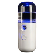 ハンディ ミスト スチーマー 30ml 充電式 保湿 噴霧スプレー 加湿器 携帯用 ポータブル コンパクト 持ち歩き便利 乾燥対策