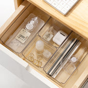 収納ケース 小物入れ 収納箱 ストレージボックス 机上 卓上 引き出し デスク テーブル 収納 透明 クリア 長方形 シンプル 整理用品 文房具 本 化粧道具 おもちゃ