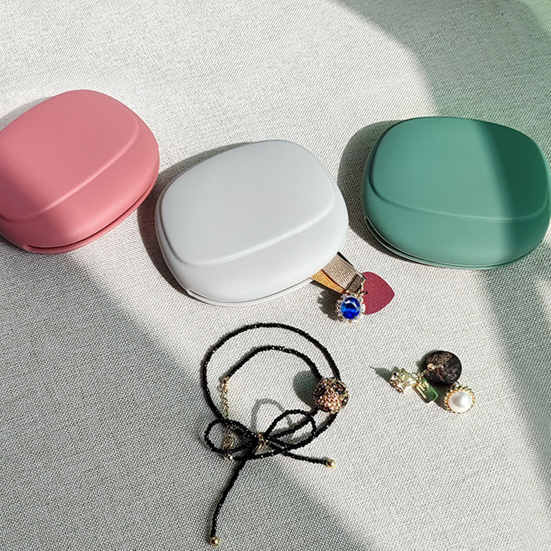 イヤホンケース 小物入れ 有線 ガジェットポーチ ミニポーチ シリコンポーチ 商品画像2