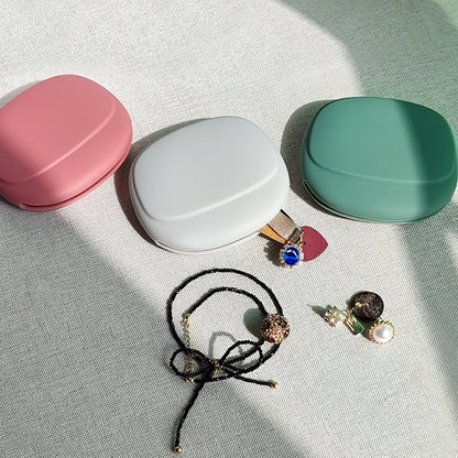 イヤホンケース 小物入れ 有線 ガジェットポーチ ミニポーチ シリコンポーチ 商品画像2