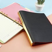 バインダー用リング金具 6穴タイプ A7 A6 A5 収納 整理 ルーズリーフ ノート 書類 とじ具 バインダー 学校 オフィス 文房具 文具