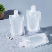 詰め替えボトル トラベルボトル ソープボトル 30ml 50ml 100ml 詰め替え容器 旅行用品 日用品雑貨 液体 小分け パウチ ハンドソープ シャンプー リンス かわいい おしゃれ 持ち運び 携帯 出張 旅行