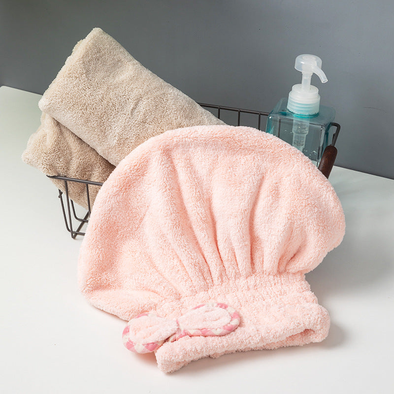 タオルキャップ ヘアキャップ ドライキャップ ヘアドライ タオル 髪 商品画像2