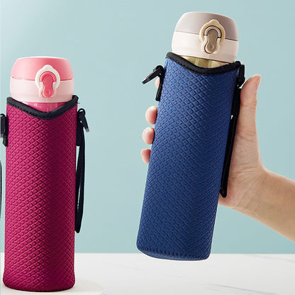 ボトルカバー 水筒カバー 肩掛け ショルダー ストラップ付き ひも 商品画像2