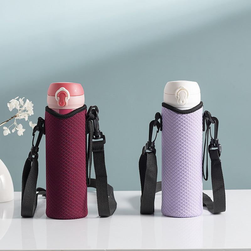 ボトルカバー 水筒カバー 肩掛け ショルダー ストラップ付き ひも付き 商品画像4