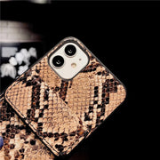 iPhoneケース スマホケース ユニセックス メンズ レディース 男性 女性 男女兼用 スマホ雑貨 スマホグッズ ショルダーストラップ付き カードケース カード入れ 収納 パイソン柄 ヘビ柄 フェイクレザー クール かっこいい おしゃれ
