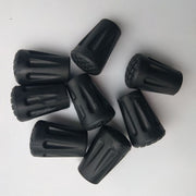 トレッキングポール用 ラバーキャップ 4個セット 先端カバー 交換用 スティック ストック ゴム 滑り止め ウォーキング 登山