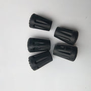 トレッキングポール用 ラバーキャップ 4個セット 先端カバー 交換用 スティック ストック ゴム 滑り止め ウォーキング 登山