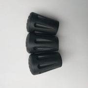 トレッキングポール用 ラバーキャップ 4個セット 先端カバー 交換用 スティック ストック ゴム 滑り止め ウォーキング 登山