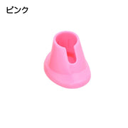 ポリッシュスタンド ジェルネイル ジェルスタンド ネイルアート用品 便利グッズ 固定 傾けられる 滑りにくい こぼれ予防 ネイルポリッシュホルダー セルフネイル 自宅