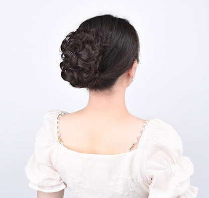 お団子ウィッグ ポイントウィッグ ヘアクリップ バンスクリップ 部分かつら つけ毛 商品画像5