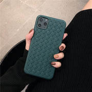 iPhobneケース iPhoneカバー スマホケース スマホカバー ユニセックス レディース 女性 メンズ 男性 男女兼用 スマホ雑貨 ソフト 柔らかい TPU素材 網目模様 ブラック レッド シンプル クール かっこいい カジュアル おしゃれ シック フォーマル ペアルック お揃い
