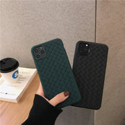 iPhobneケース iPhoneカバー スマホケース スマホカバー ユニセックス レディース 女性 メンズ 男性 男女兼用 スマホ雑貨 ソフト 柔らかい TPU素材 網目模様 ブラック レッド シンプル クール かっこいい カジュアル おしゃれ シック フォーマル ペアルック お揃い