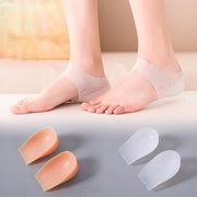 かかとサポーター シークレットインソール 2点セット 両足用 1ペア レディース メンズ 男女兼用 シンプル 足 踵 かかとケア 保護 ガード 靴擦れ防止 スポーツ お出かけ 白 ベージュ