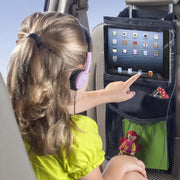 車用 シートバックポケット 収納ポケット シートバック 後部座席 小物入れ 収納 ipad タブレット 整理整頓 車内 車 便利 グッズ お出かけ 大容量 カー用品 車用品