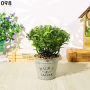 フェイクグリーン 人工観葉植物 造花 緑 鉢植え 枯れない インテリア 飾り リアル ホームガーデン 卓上 ベランダ トイレ 窓際
