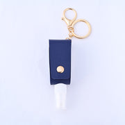 アトマイザー スプレーボトル 単品 1個 T型 カラビナ付き キーホルダー キーリング レザー調 詰め替え容器 霧吹き ハンディ 消毒 香水瓶 ポータブル 携帯用 持ち歩き 便利 可愛い おしゃれ お出掛け 旅行 スプレー容器 詰め替えボトル