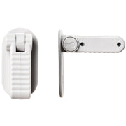 ドアノブ用チャイルドロック 2個セット ベビー用品 ペット用品 ホワイト 取り付け簡単 ペット脱走防止 ケガ防止