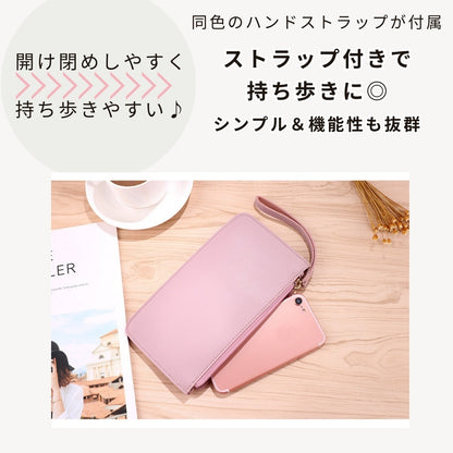 マルチポーチ スマホポーチ 通帳ケース 通帳入れ 仕分け 仕切り 商品画像4