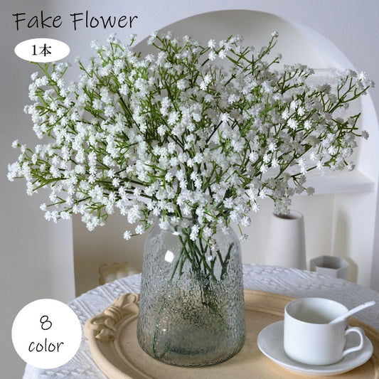 造花 フェイクフラワー 1本 単品 カスミソウ インテリア雑貨 商品画像