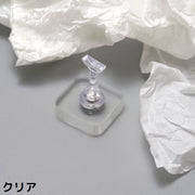ネイルチップスタンド 単品 台座なし マグネットタイプ 磁石式 ネイルアート ジェルネイル ネイル練習 ディスプレイ 透明 クリア