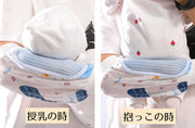 授乳用アームカバー 腕カバー 片腕用 単品 通気性 授乳枕 吸汗 ガーゼ 冷感素材 べビー 赤ちゃん 新生児 抱っこ アームパッド かわいい メッシュ 快適 蒸れ対策 男の子 女の子 動物 フルーツ