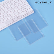カードケース 10枚セット カード入れ 硬質 ハード クリア カードファイル 汚れ防止 傷防止 トレカ収納 整理整頓 片付け 名刺収納 保護