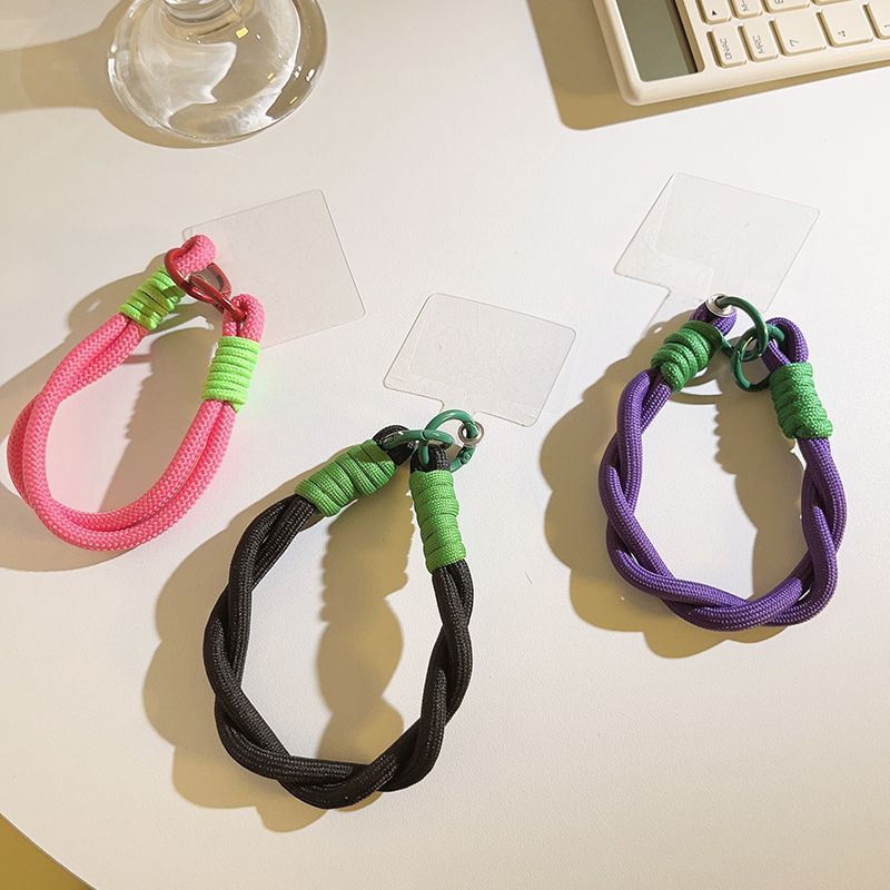ストラップ アクセサリー カラフル ロープ スマホストラップ フォンストラップ 商品画像2