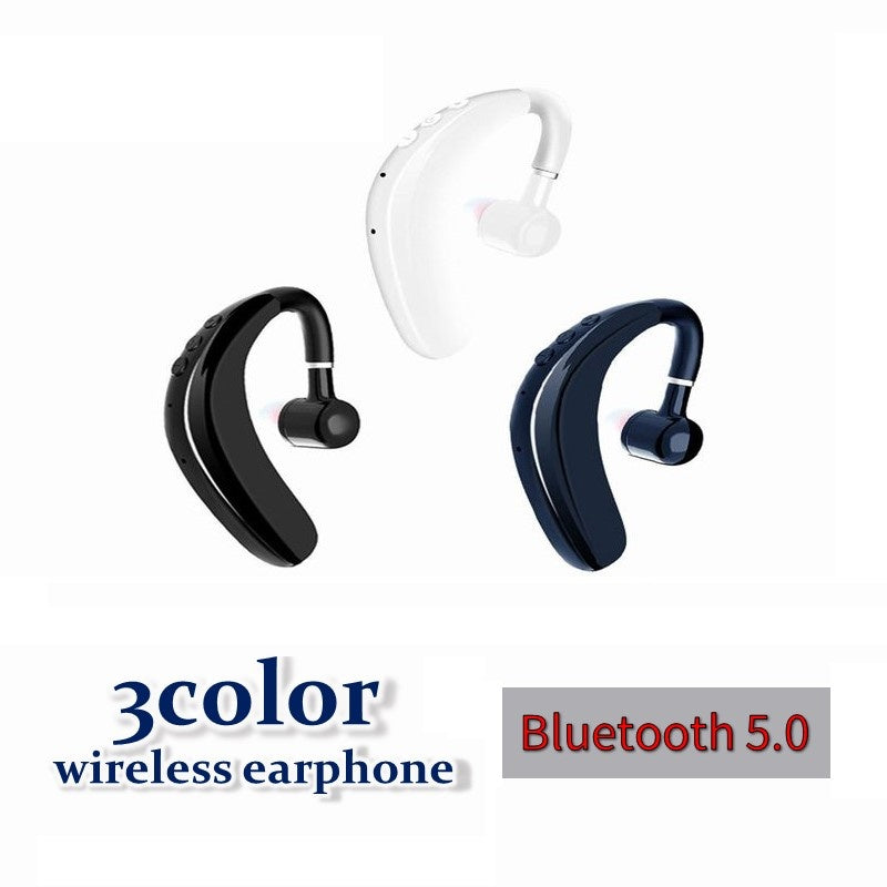 ワイヤレスイヤホン Bluetooth5.0 ブルートゥース 耳掛け式 片耳用 スマホ 商品画像