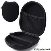 ガジェットポーチ イヤホンケース 小物入れ ミニポーチ 収納マルチケース ストラップ付き 大容量 軽量 耐衝撃 ラウンドファスナー