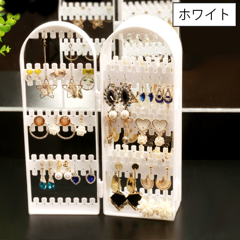 アクセサリースタンド 2面 折り畳み 折りたたみ ディスプレイ 収納 商品画像5