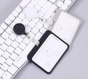 IDカードホルダー IDカードケース パスケース 縦型 横型 伸びるリール ネックストラップ付き 定期入れ 社員証 ビジネス シンプル シンプル ブラック 黒 グレー 社会人 大人 通勤 メンズ レディース 男性 女性