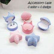 アクセサリーケース リング 指輪 ネックレス ピアス イヤリング ジュエリーボックス ギフトボックス 小物入れ 収納ボックス  貝殻 王冠 星 ディスプレイ 保管 かわいい おしゃれ