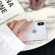 スマホリング スマホスタンド 落下防止 ホールドリング リングホルダー 360度回転 180°角度調整可能 指輪型 クリア 透明