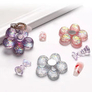 ネイルチップスタンド ディスプレイスタンド ネイルサンプルスタンド ネイルアート用品 フラワー お花 マグネット 磁石 かわいい おしゃれ 便利 ネイルプレート ジェルネイル ネイルチップ 展示 ネイルサロン キラキラ きらきら