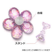 ネイルチップスタンド ディスプレイスタンド ネイルサンプルスタンド ネイルアート用品 フラワー お花 マグネット 磁石 かわいい おしゃれ 便利 ネイルプレート ジェルネイル ネイルチップ 展示 ネイルサロン キラキラ きらきら